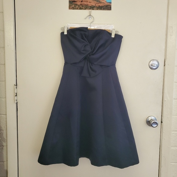 H&M Navy Cocktail Dress - Picture 1 of 6